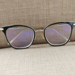 Longchamp Women Eyeglasses Frame Gold/Olive Tone 52[]19 135 Glasses Eye Wear